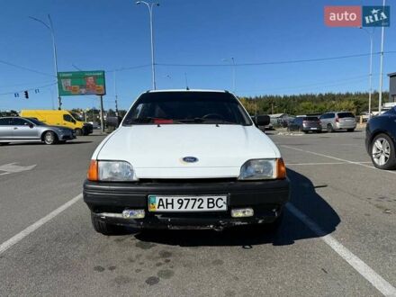 Белый Форд Фиеста, объемом двигателя 1.1 л и пробегом 58 тыс. км за 800 $, фото 1 на Automoto.ua