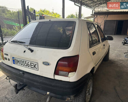 Белый Форд Фиеста, объемом двигателя 1.75 л и пробегом 220 тыс. км за 950 $, фото 1 на Automoto.ua