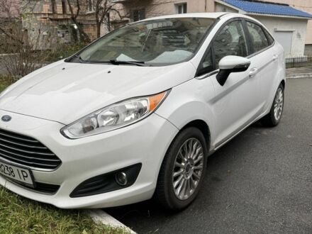 Белый Форд Фиеста, объемом двигателя 1.6 л и пробегом 125 тыс. км за 8500 $, фото 1 на Automoto.ua
