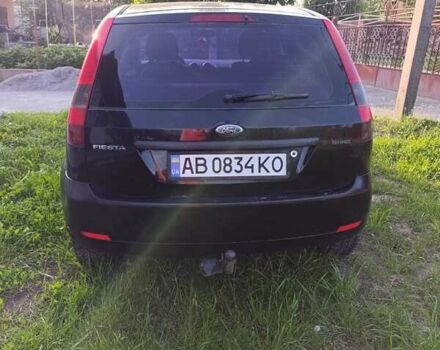 Черный Форд Фиеста, объемом двигателя 1.4 л и пробегом 265 тыс. км за 3200 $, фото 9 на Automoto.ua