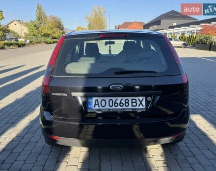 Черный Форд Фиеста, объемом двигателя 1.4 л и пробегом 155 тыс. км за 2999 $, фото 14 на Automoto.ua