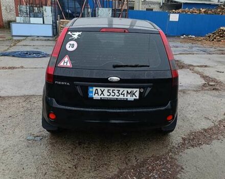 Черный Форд Фиеста, объемом двигателя 1.3 л и пробегом 164 тыс. км за 3900 $, фото 6 на Automoto.ua
