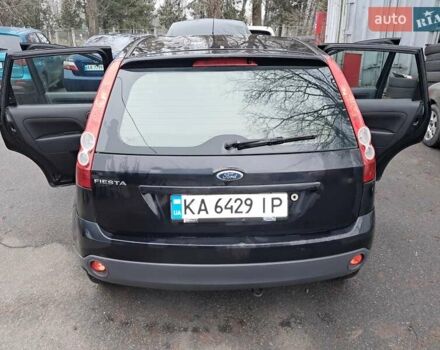 Черный Форд Фиеста, объемом двигателя 1.4 л и пробегом 241 тыс. км за 3800 $, фото 3 на Automoto.ua