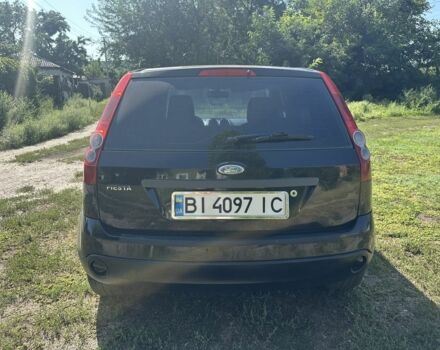 Черный Форд Фиеста, объемом двигателя 1.3 л и пробегом 180 тыс. км за 2550 $, фото 3 на Automoto.ua