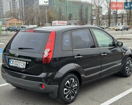 Черный Форд Фиеста, объемом двигателя 1.4 л и пробегом 145 тыс. км за 4350 $, фото 20 на Automoto.ua