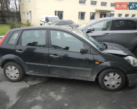 Черный Форд Фиеста, объемом двигателя 1.25 л и пробегом 220 тыс. км за 1600 $, фото 1 на Automoto.ua