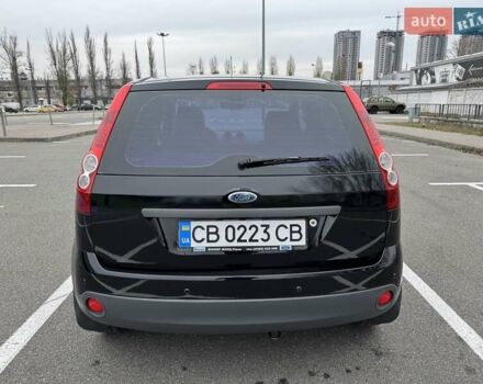Черный Форд Фиеста, объемом двигателя 1.4 л и пробегом 145 тыс. км за 4350 $, фото 5 на Automoto.ua