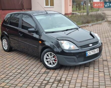 Черный Форд Фиеста, объемом двигателя 1.4 л и пробегом 233 тыс. км за 4650 $, фото 7 на Automoto.ua