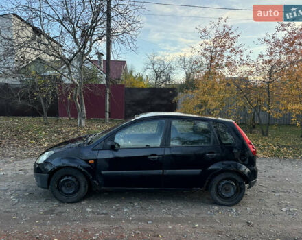 Черный Форд Фиеста, объемом двигателя 1.24 л и пробегом 367 тыс. км за 1850 $, фото 1 на Automoto.ua
