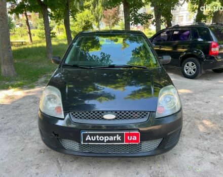 Черный Форд Фиеста, объемом двигателя 1.4 л и пробегом 305 тыс. км за 3990 $, фото 1 на Automoto.ua