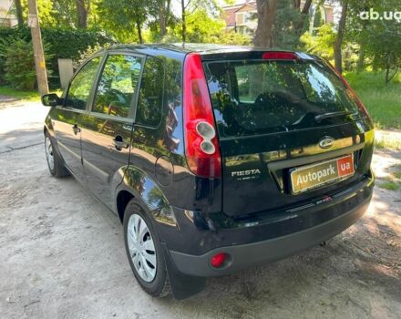 Черный Форд Фиеста, объемом двигателя 1.4 л и пробегом 305 тыс. км за 3990 $, фото 6 на Automoto.ua