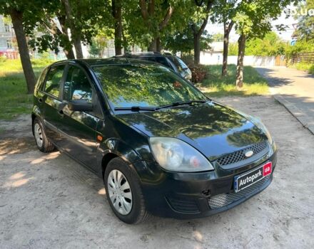 Черный Форд Фиеста, объемом двигателя 1.4 л и пробегом 305 тыс. км за 3990 $, фото 2 на Automoto.ua