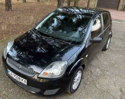 Черный Форд Фиеста, объемом двигателя 1.3 л и пробегом 276 тыс. км за 4300 $, фото 7 на Automoto.ua