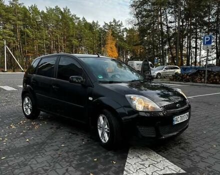 Черный Форд Фиеста, объемом двигателя 1.3 л и пробегом 265 тыс. км за 4500 $, фото 1 на Automoto.ua