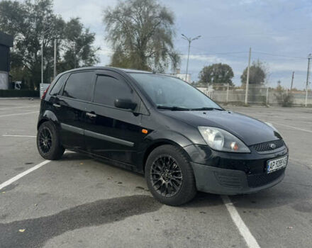 Форд Фиеста 2008 в Днепре (Днепропетровске) на Automoto.ua Черный Форд Фиеста, объемом двигателя 1.39 л и пробегом 147 тыс. км за 4200 $, фото 2 на Automoto.ua