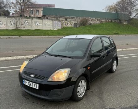 Черный Форд Фиеста, объемом двигателя 1.2 л и пробегом 116 тыс. км за 3800 $, фото 7 на Automoto.ua