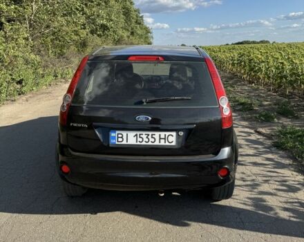 Черный Форд Фиеста, объемом двигателя 1.2 л и пробегом 229 тыс. км за 4200 $, фото 4 на Automoto.ua