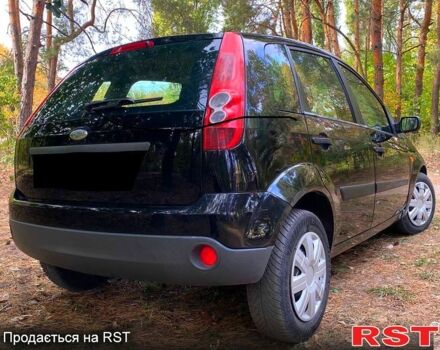 Черный Форд Фиеста, объемом двигателя 1.4 л и пробегом 200 тыс. км за 3800 $, фото 1 на Automoto.ua