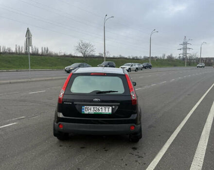 Черный Форд Фиеста, объемом двигателя 1.25 л и пробегом 116 тыс. км за 3800 $, фото 3 на Automoto.ua