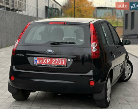 Черный Форд Фиеста, объемом двигателя 1.4 л и пробегом 184 тыс. км за 4750 $, фото 17 на Automoto.ua