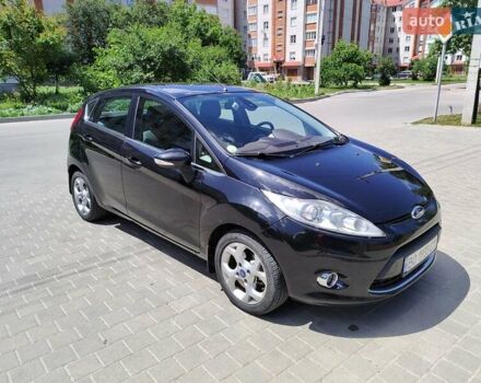 Черный Форд Фиеста, объемом двигателя 1.4 л и пробегом 176 тыс. км за 5600 $, фото 4 на Automoto.ua