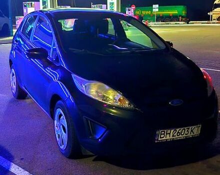 Черный Форд Фиеста, объемом двигателя 1.6 л и пробегом 170 тыс. км за 5550 $, фото 1 на Automoto.ua