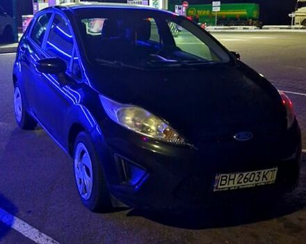 Черный Форд Фиеста, объемом двигателя 1.6 л и пробегом 170 тыс. км за 5550 $, фото 2 на Automoto.ua