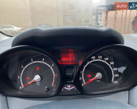 Черный Форд Фиеста, объемом двигателя 1.25 л и пробегом 180 тыс. км за 6700 $, фото 9 на Automoto.ua
