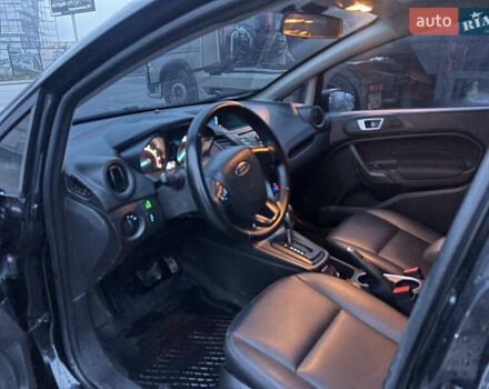 Черный Форд Фиеста, объемом двигателя 1.6 л и пробегом 204 тыс. км за 7350 $, фото 15 на Automoto.ua