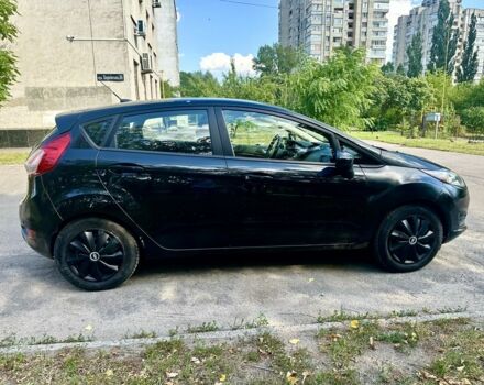 Черный Форд Фиеста, объемом двигателя 1.6 л и пробегом 130 тыс. км за 5100 $, фото 4 на Automoto.ua