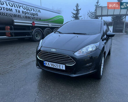 Черный Форд Фиеста, объемом двигателя 1.6 л и пробегом 204 тыс. км за 7350 $, фото 1 на Automoto.ua