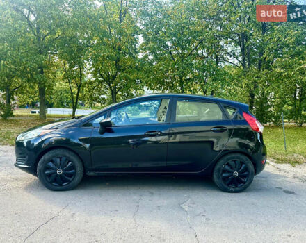 Черный Форд Фиеста, объемом двигателя 1.6 л и пробегом 129 тыс. км за 6100 $, фото 1 на Automoto.ua