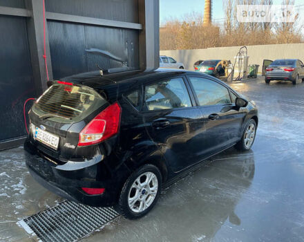 Черный Форд Фиеста, объемом двигателя 1.6 л и пробегом 160 тыс. км за 8500 $, фото 4 на Automoto.ua