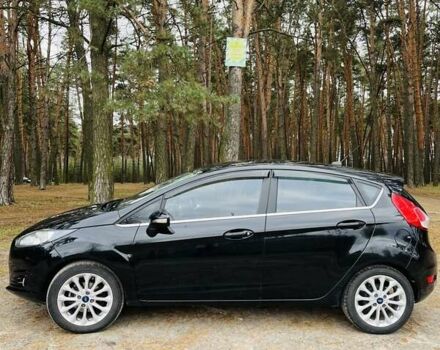 Черный Форд Фиеста, объемом двигателя 1.6 л и пробегом 122 тыс. км за 9500 $, фото 3 на Automoto.ua