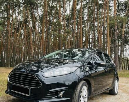 Черный Форд Фиеста, объемом двигателя 1.6 л и пробегом 122 тыс. км за 9500 $, фото 1 на Automoto.ua