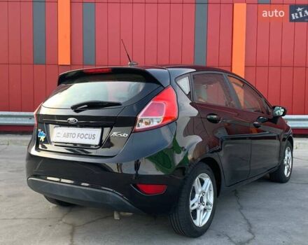 Черный Форд Фиеста, объемом двигателя 1.6 л и пробегом 175 тыс. км за 8190 $, фото 7 на Automoto.ua