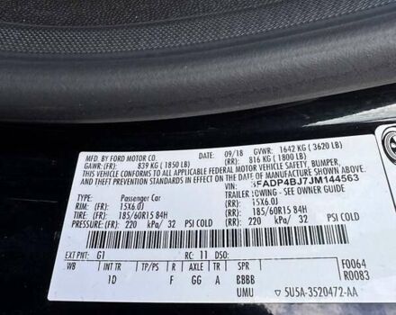 Чорний Форд Фієста, об'ємом двигуна 1.6 л та пробігом 150 тис. км за 8900 $, фото 30 на Automoto.ua