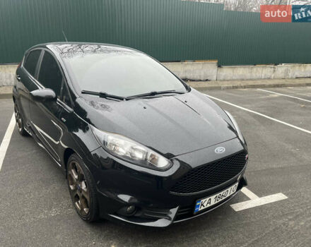Черный Форд Фиеста, объемом двигателя 1.6 л и пробегом 95 тыс. км за 9600 $, фото 2 на Automoto.ua