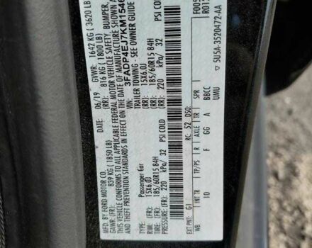 Черный Форд Фиеста, объемом двигателя 1.6 л и пробегом 100 тыс. км за 6500 $, фото 11 на Automoto.ua