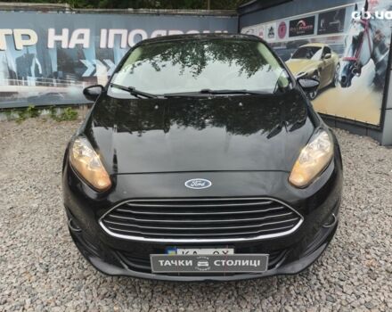 Черный Форд Фиеста, объемом двигателя 1.6 л и пробегом 84 тыс. км за 9500 $, фото 1 на Automoto.ua