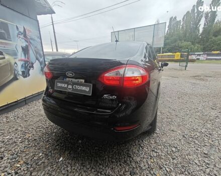 Черный Форд Фиеста, объемом двигателя 1.6 л и пробегом 84 тыс. км за 9500 $, фото 5 на Automoto.ua