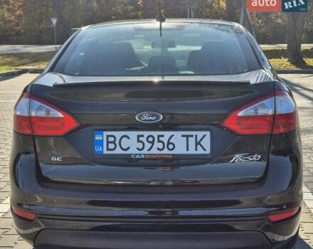 Черный Форд Фиеста, объемом двигателя 1.6 л и пробегом 175 тыс. км за 8950 $, фото 1 на Automoto.ua