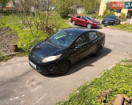 Черный Форд Фиеста, объемом двигателя 1.6 л и пробегом 170 тыс. км за 5500 $, фото 18 на Automoto.ua