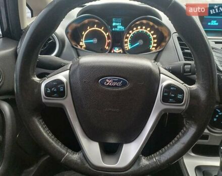 Черный Форд Фиеста, объемом двигателя 1.6 л и пробегом 217 тыс. км за 7700 $, фото 16 на Automoto.ua