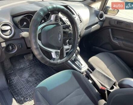 Черный Форд Фиеста, объемом двигателя 1.6 л и пробегом 97 тыс. км за 6777 $, фото 12 на Automoto.ua