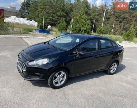 Черный Форд Фиеста, объемом двигателя 1.6 л и пробегом 97 тыс. км за 6777 $, фото 1 на Automoto.ua