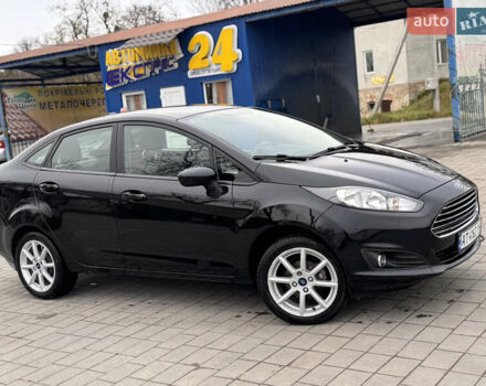 Черный Форд Фиеста, объемом двигателя 1.6 л и пробегом 77 тыс. км за 9500 $, фото 1 на Automoto.ua