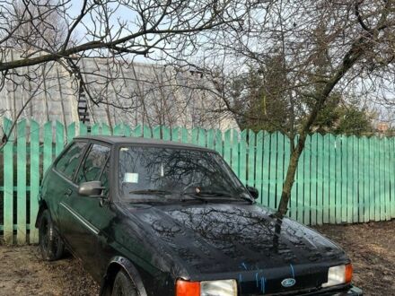 Черный Форд Фиеста, объемом двигателя 1.6 л и пробегом 240 тыс. км за 190 $, фото 1 на Automoto.ua