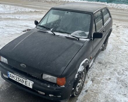 Черный Форд Фиеста, объемом двигателя 1.1 л и пробегом 3 тыс. км за 466 $, фото 1 на Automoto.ua