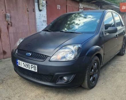 Черный Форд Фиеста, объемом двигателя 1.24 л и пробегом 230 тыс. км за 3800 $, фото 1 на Automoto.ua